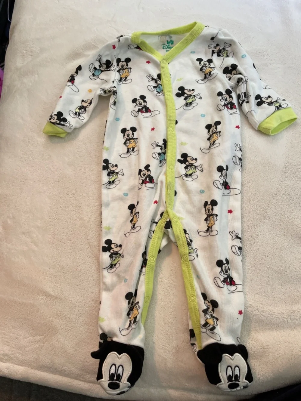 Disney baby pajama set
